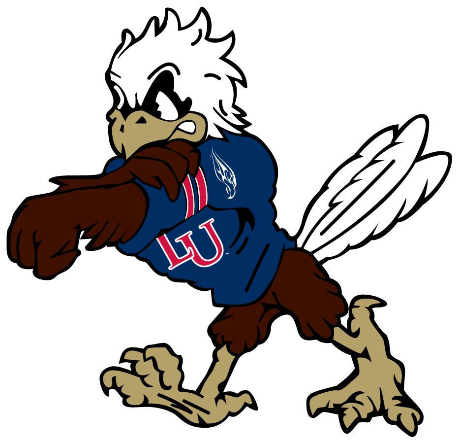 Liberty Flames 2003-2013 Mascot Logo diy DTF decal sticker